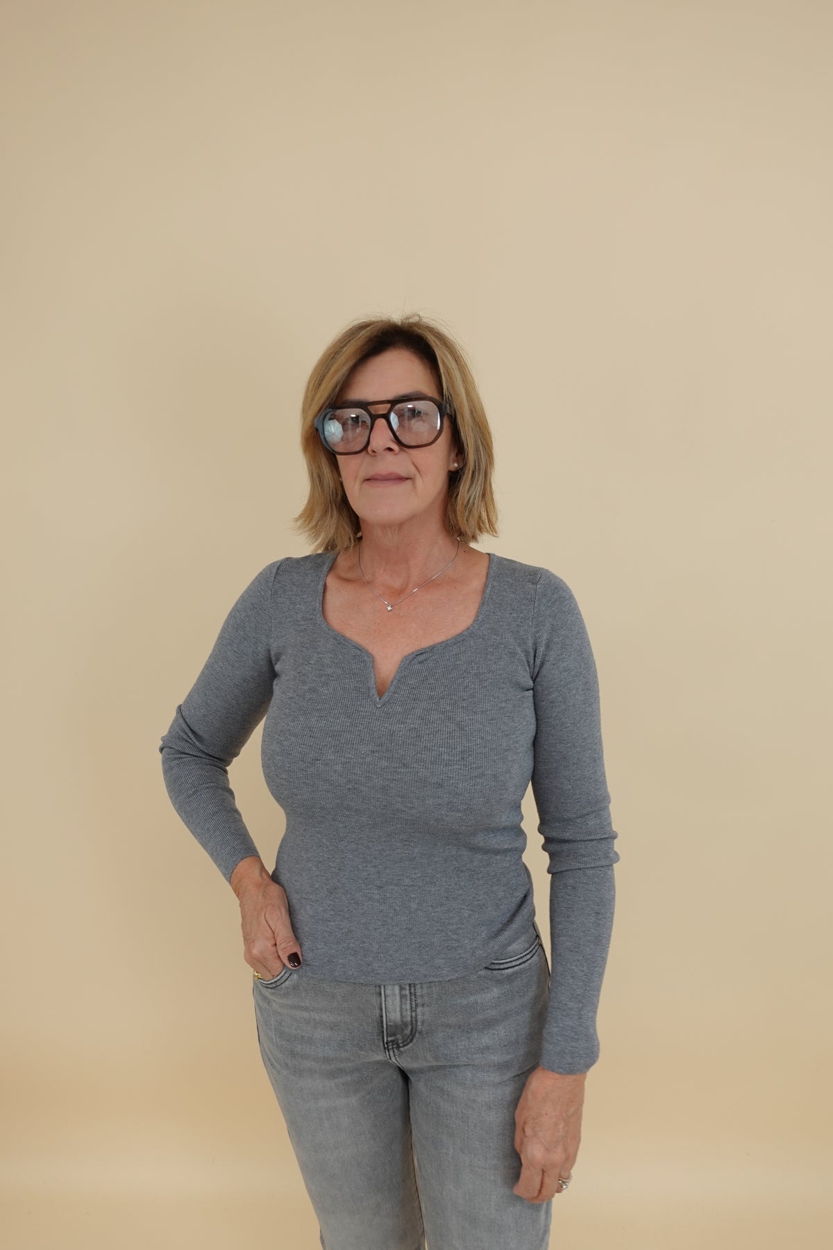 Maglia Elisa Grigio