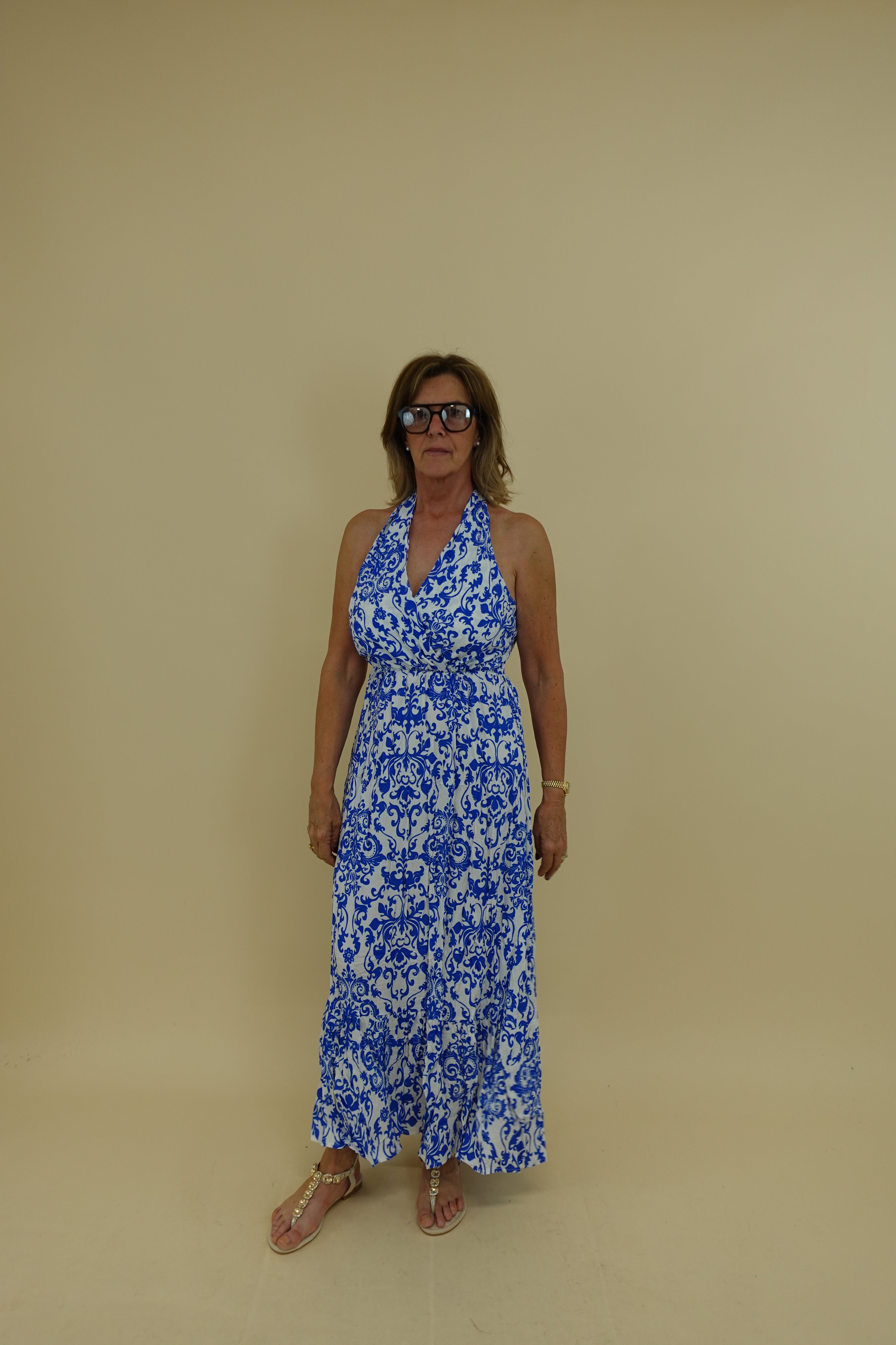 Abito Santorini Blu
