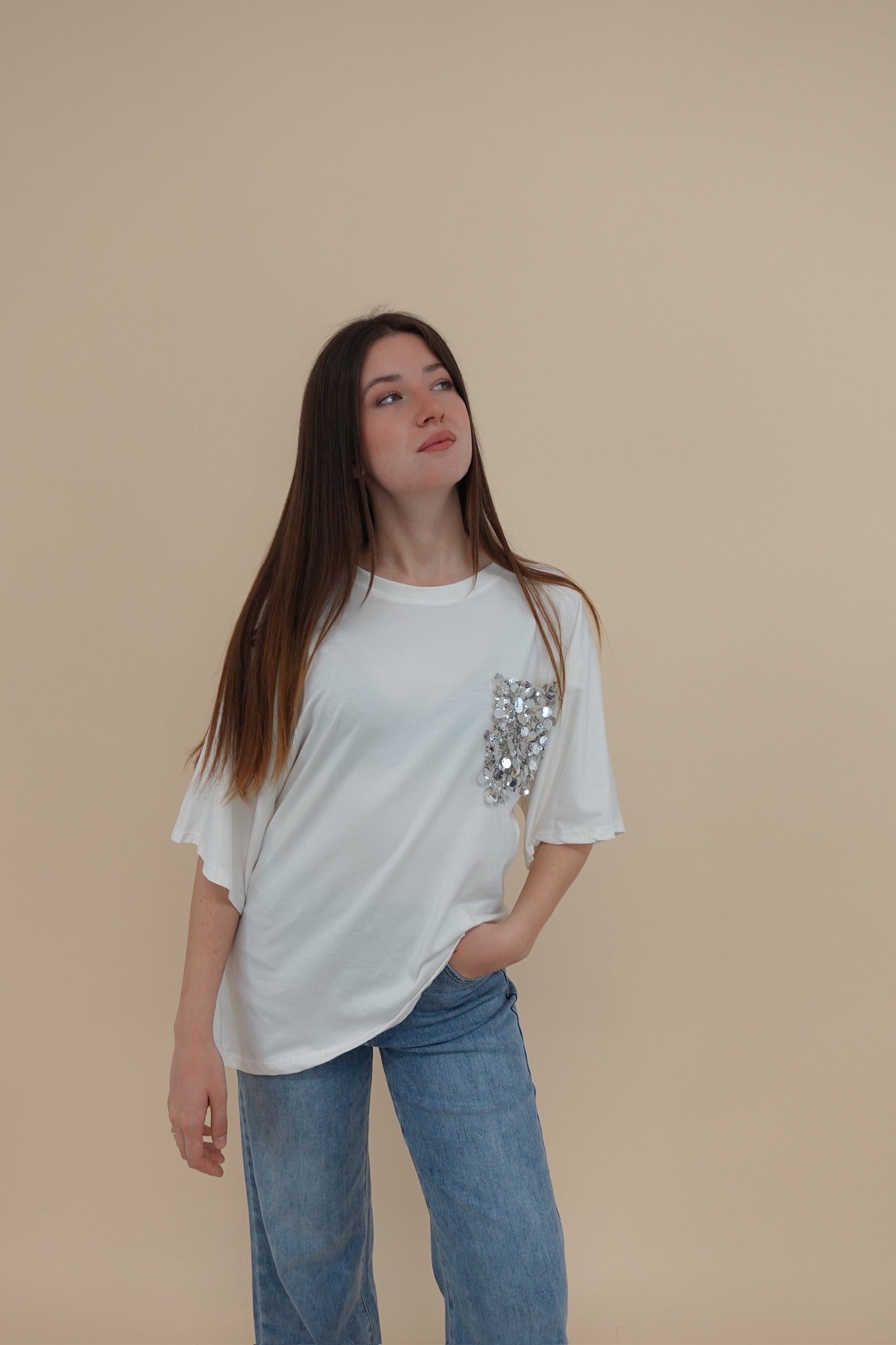 T-shirt Elettra Bianca