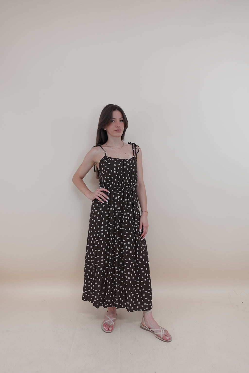 Abito Princess Pois