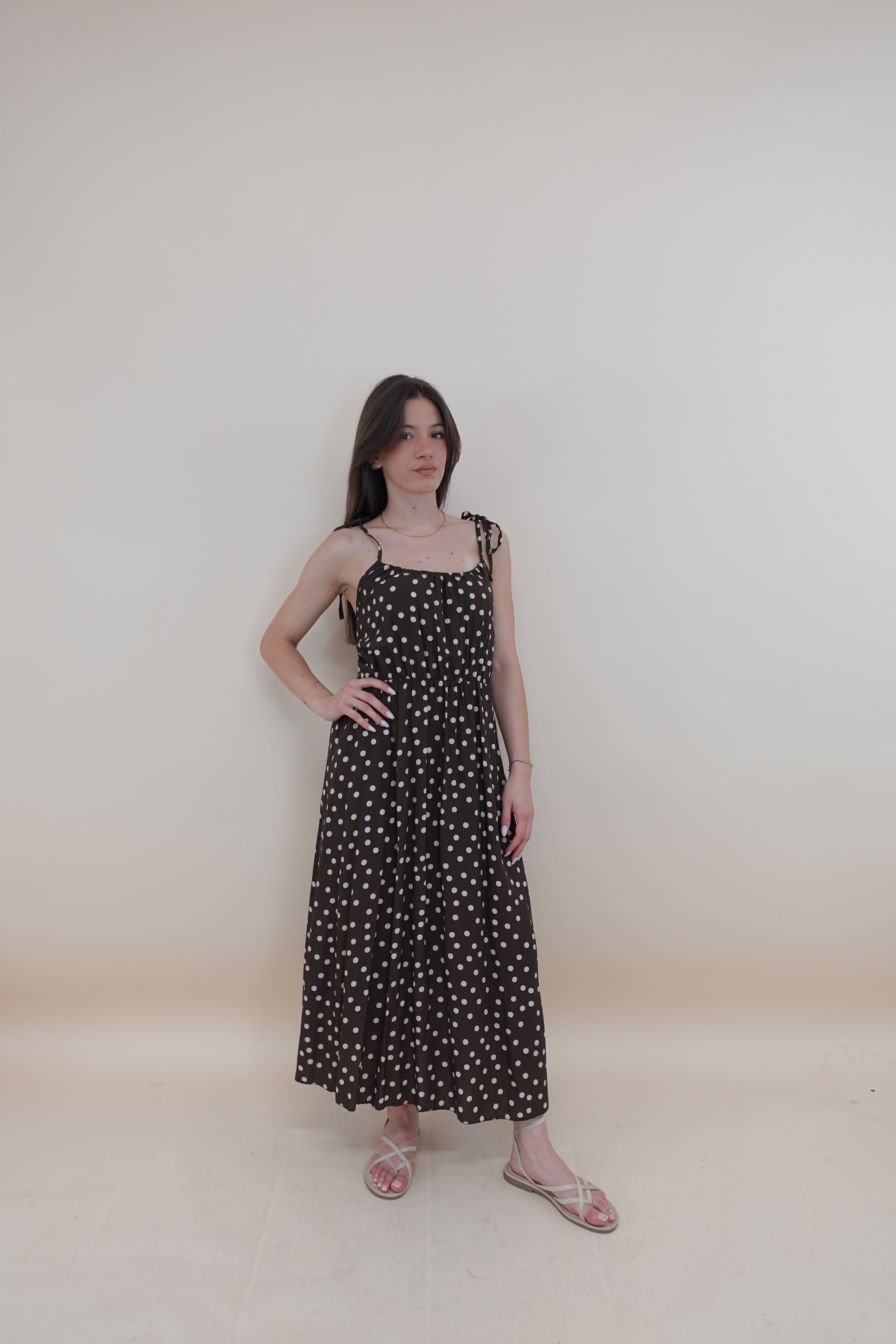 Abito Princess Pois