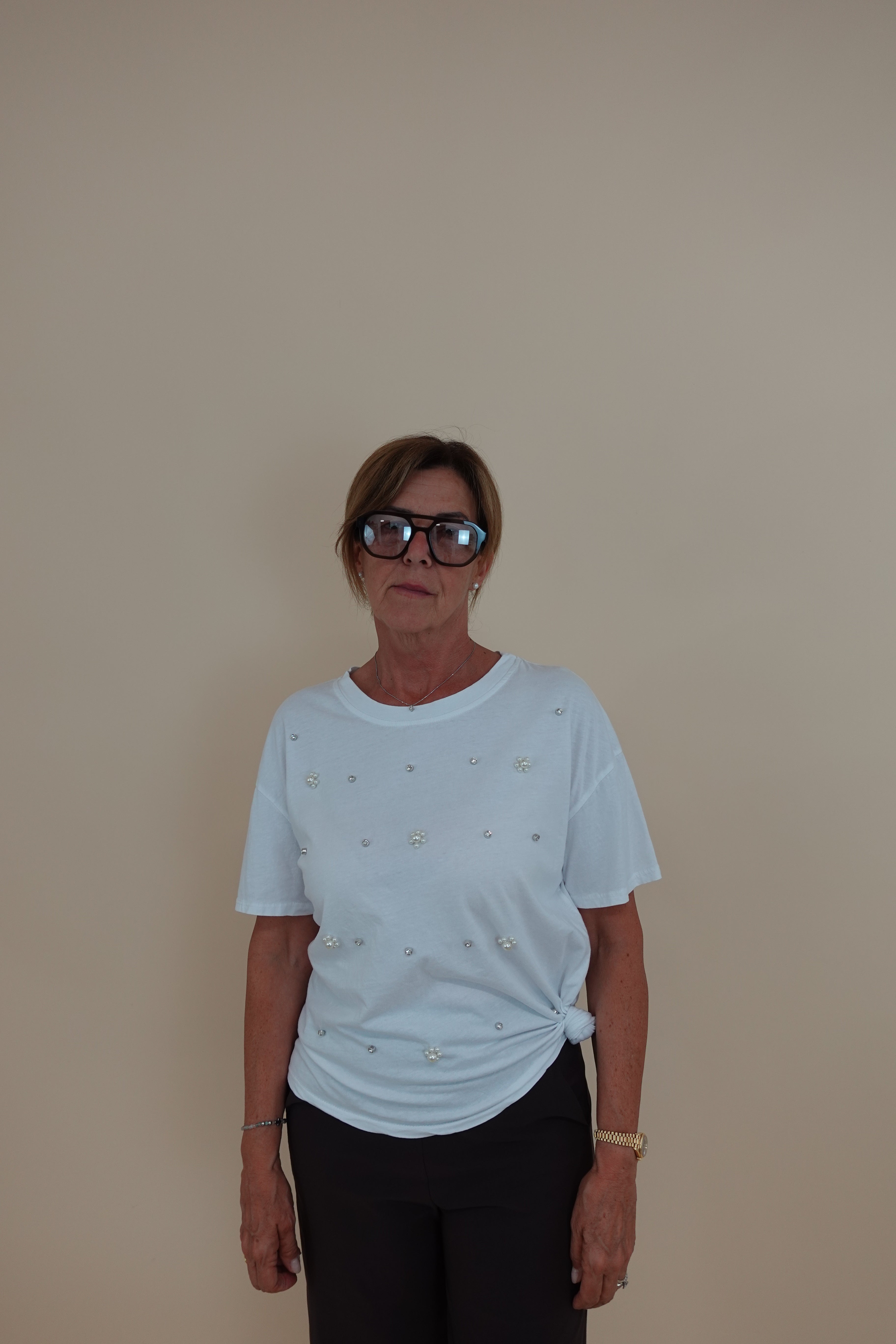 T-shirt Pela Bianca