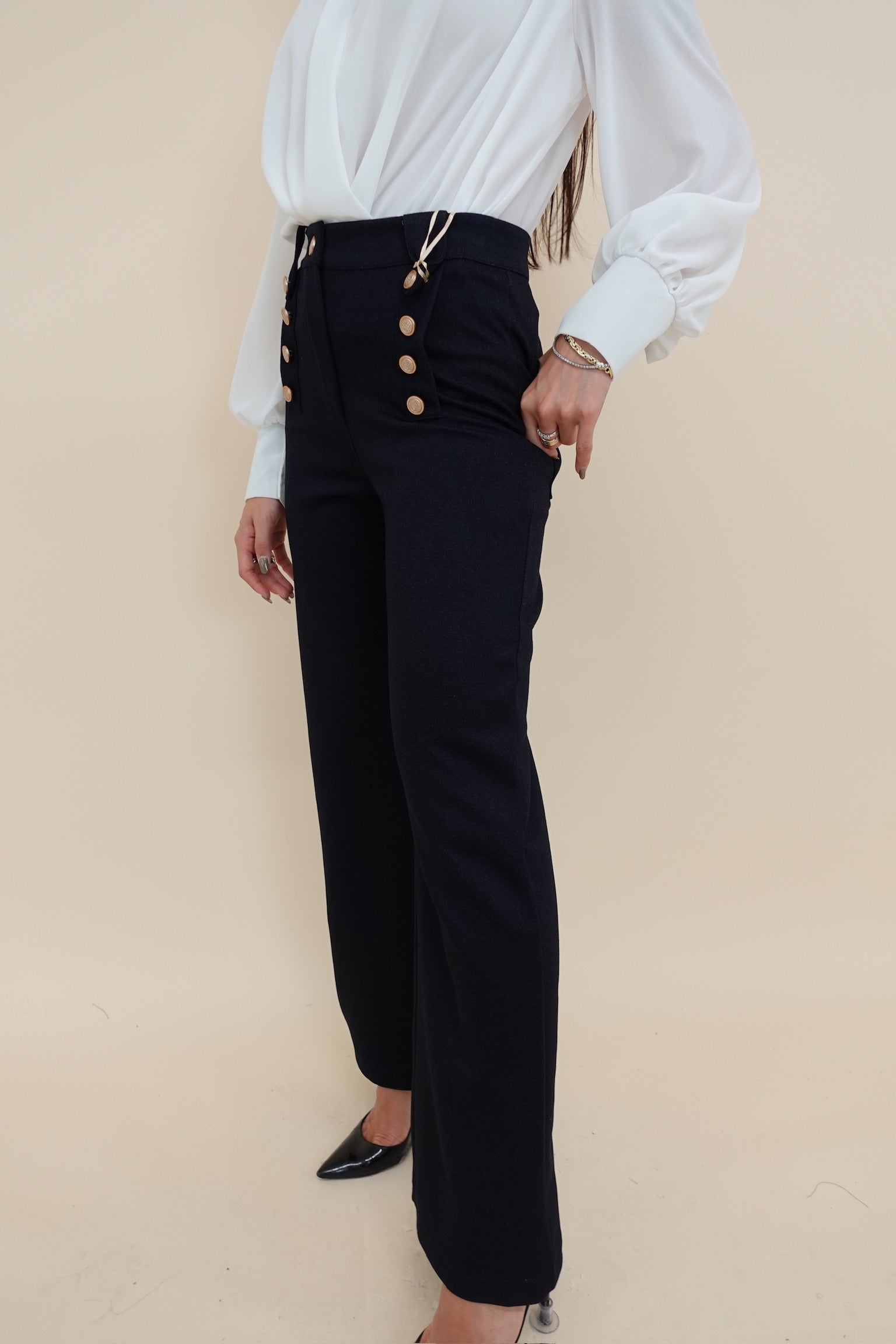 Pantalone Montecarlo Blu