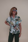 Camicia Hawaii Verde