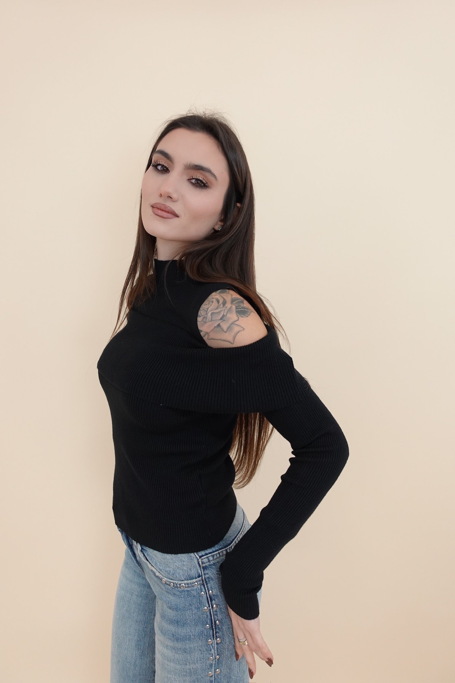 Maglione Antonella Nero