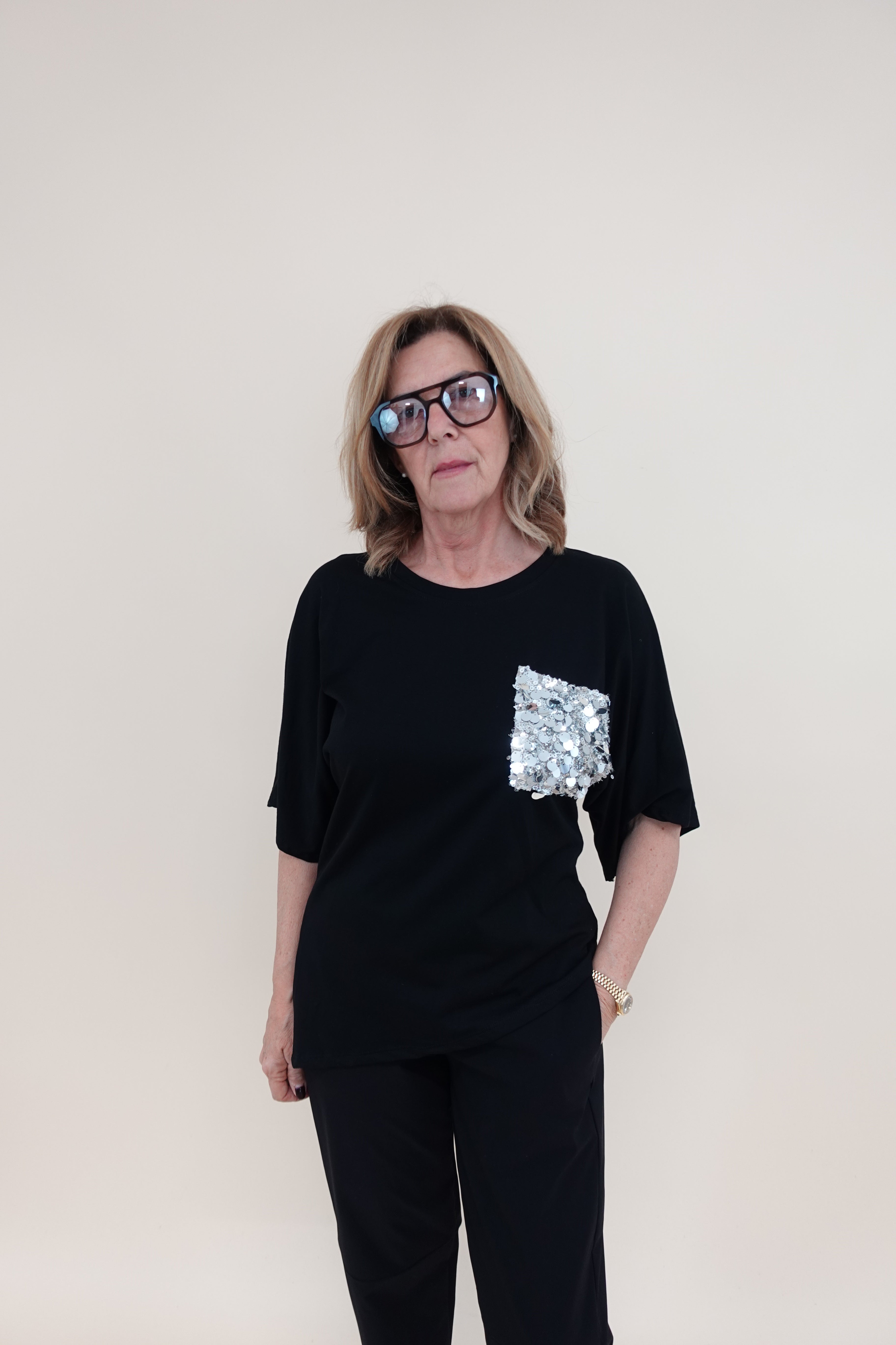 T-shirt Elettra Nera