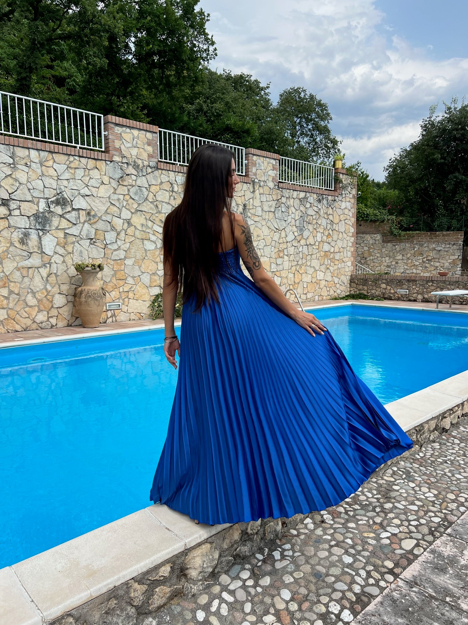 Abito Valentina Blu