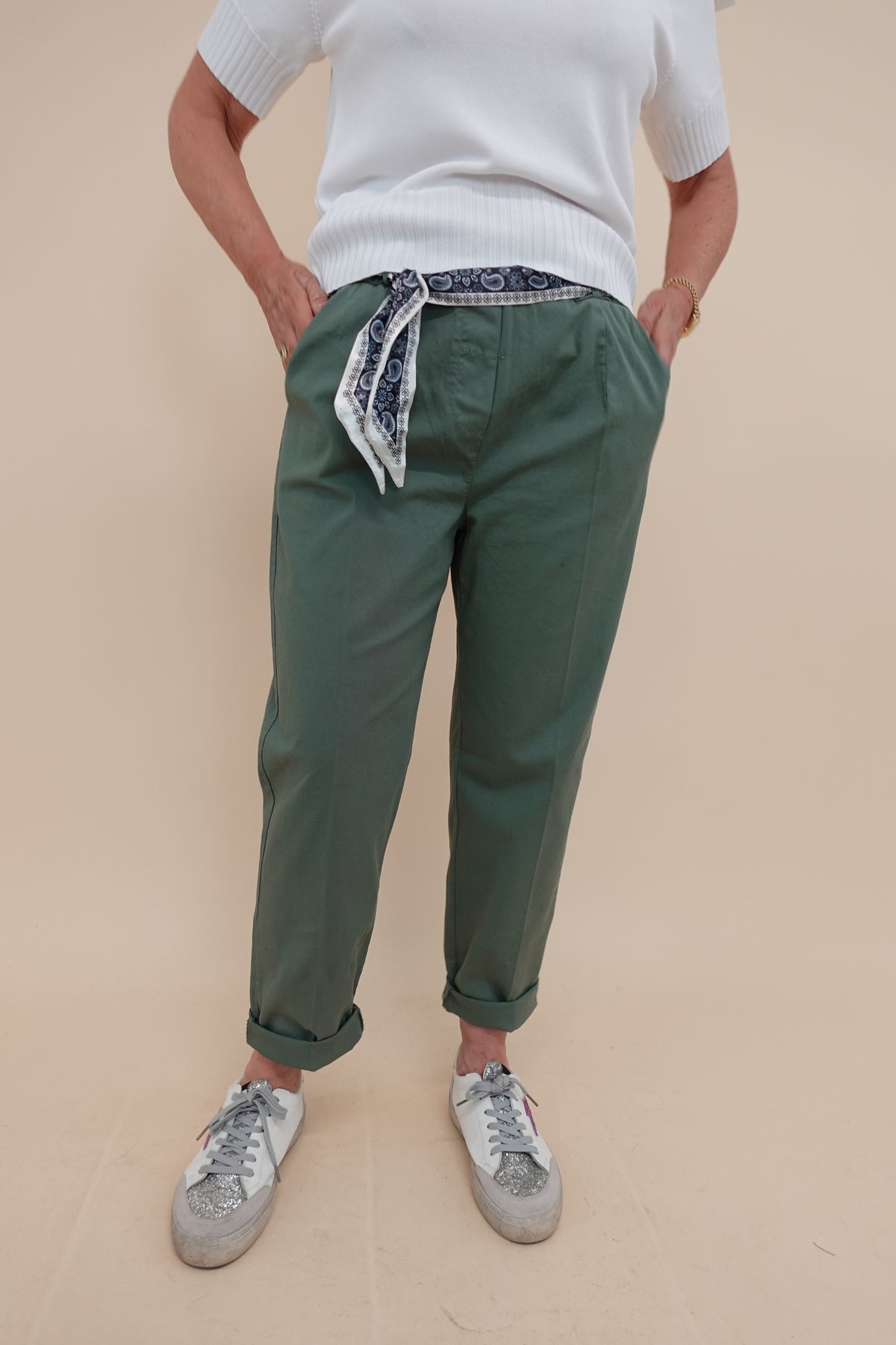 Pantalone London Verde