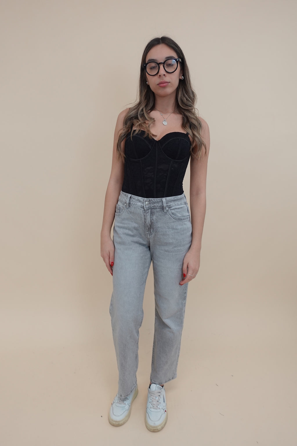 Corsetto Pizzo Black