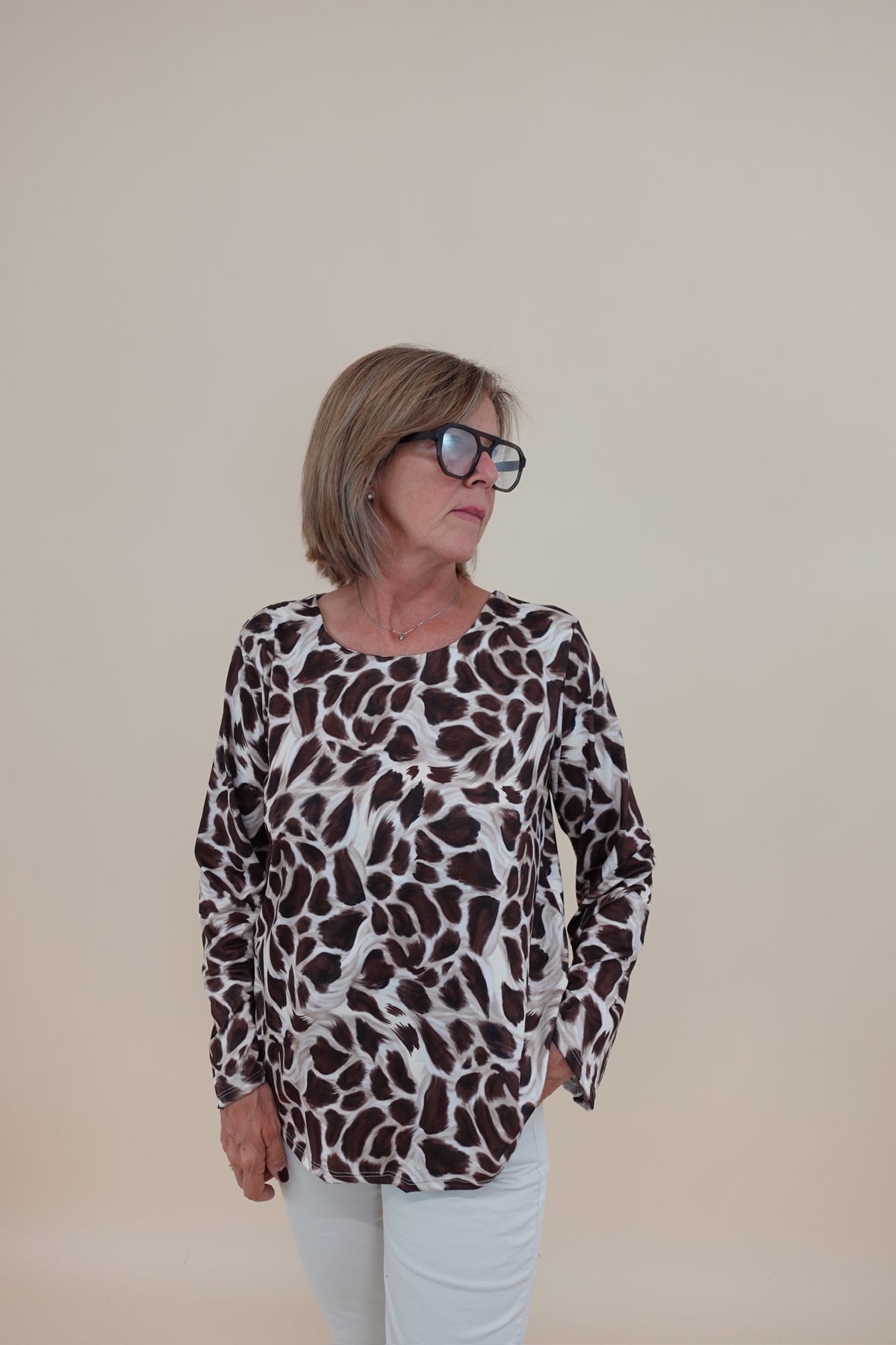 Maglia Lorella Marrone