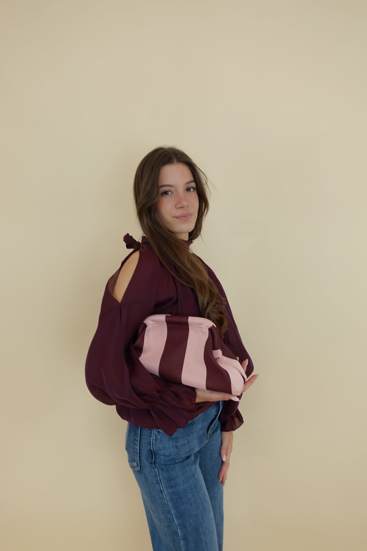Camicia Camilla Bordeaux