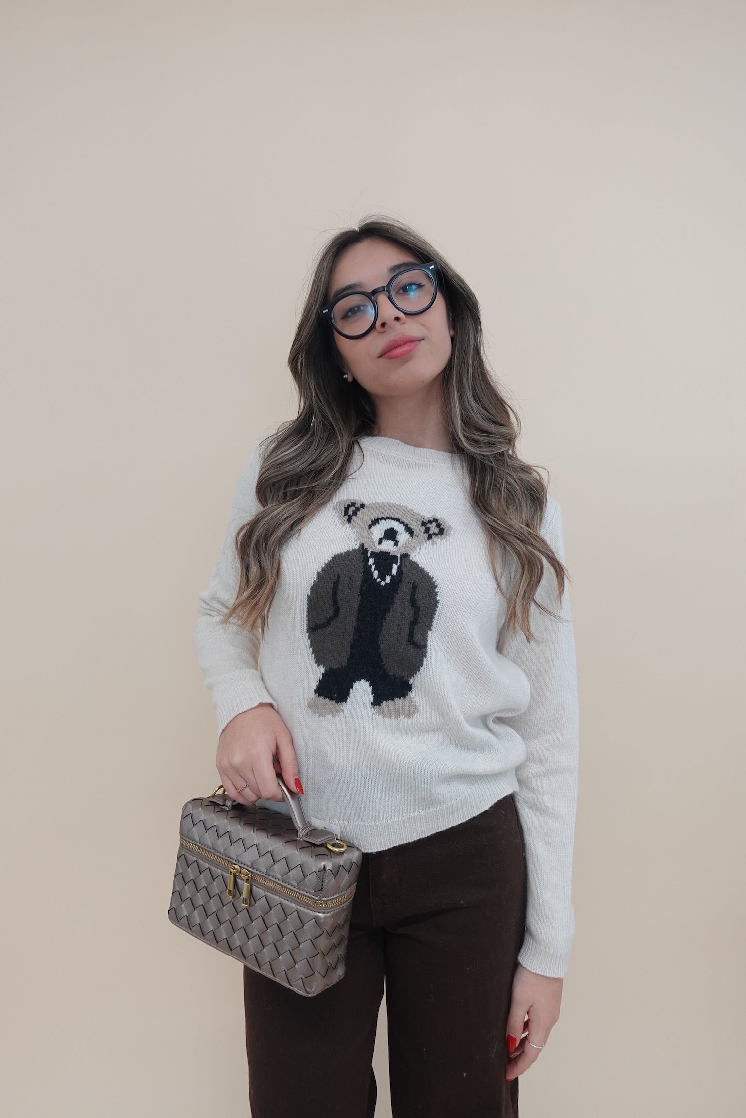 Maglione Blend Beige