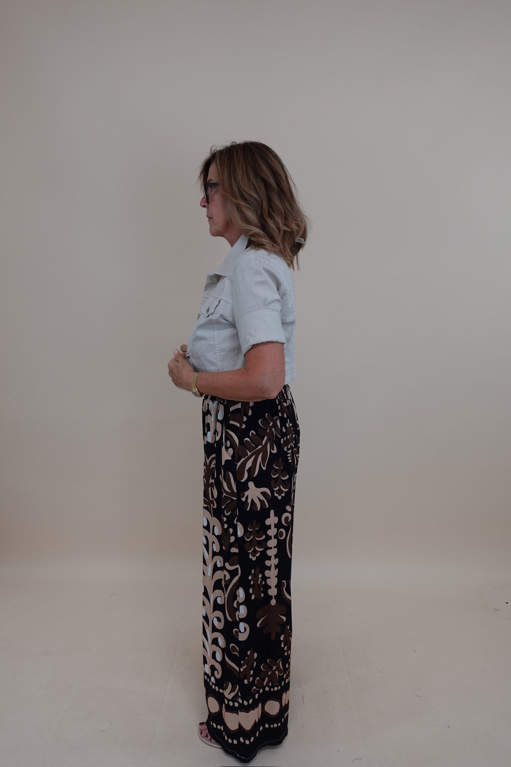 Giacca Crop Beige