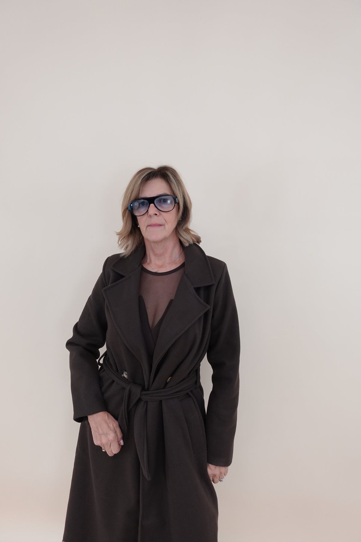 Cappotto Long Marrone