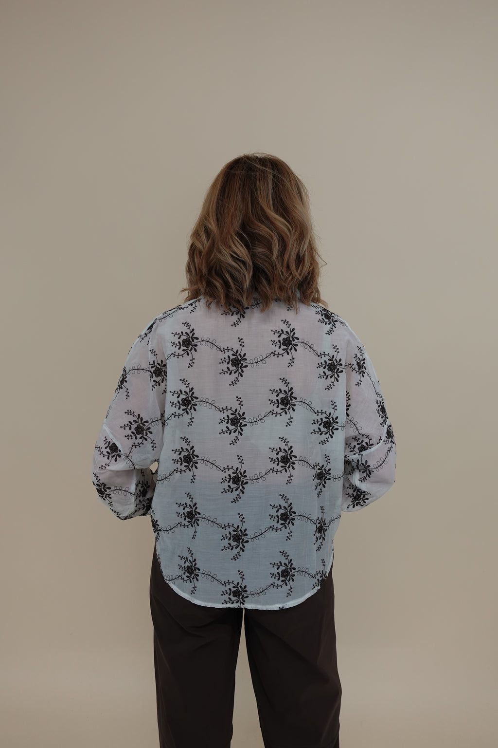 Camicia Amina Marrone