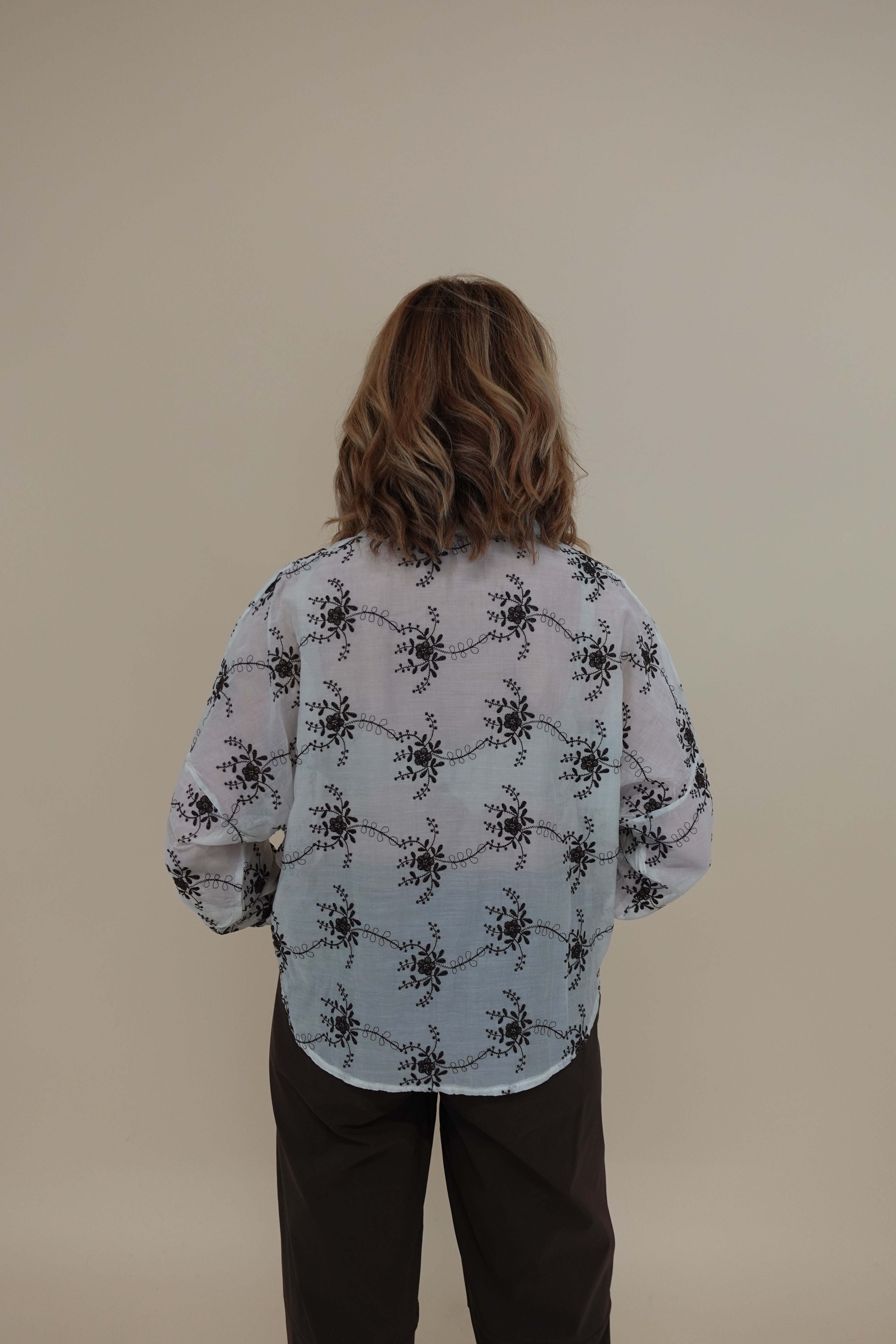 Camicia Amina Marrone