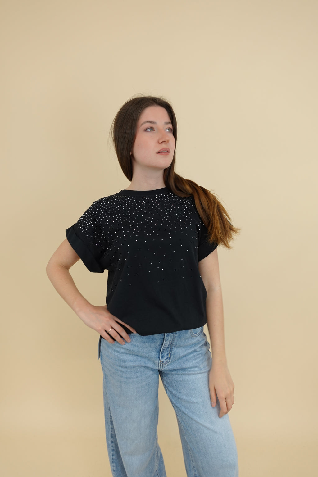T-shirt Brillo Nera