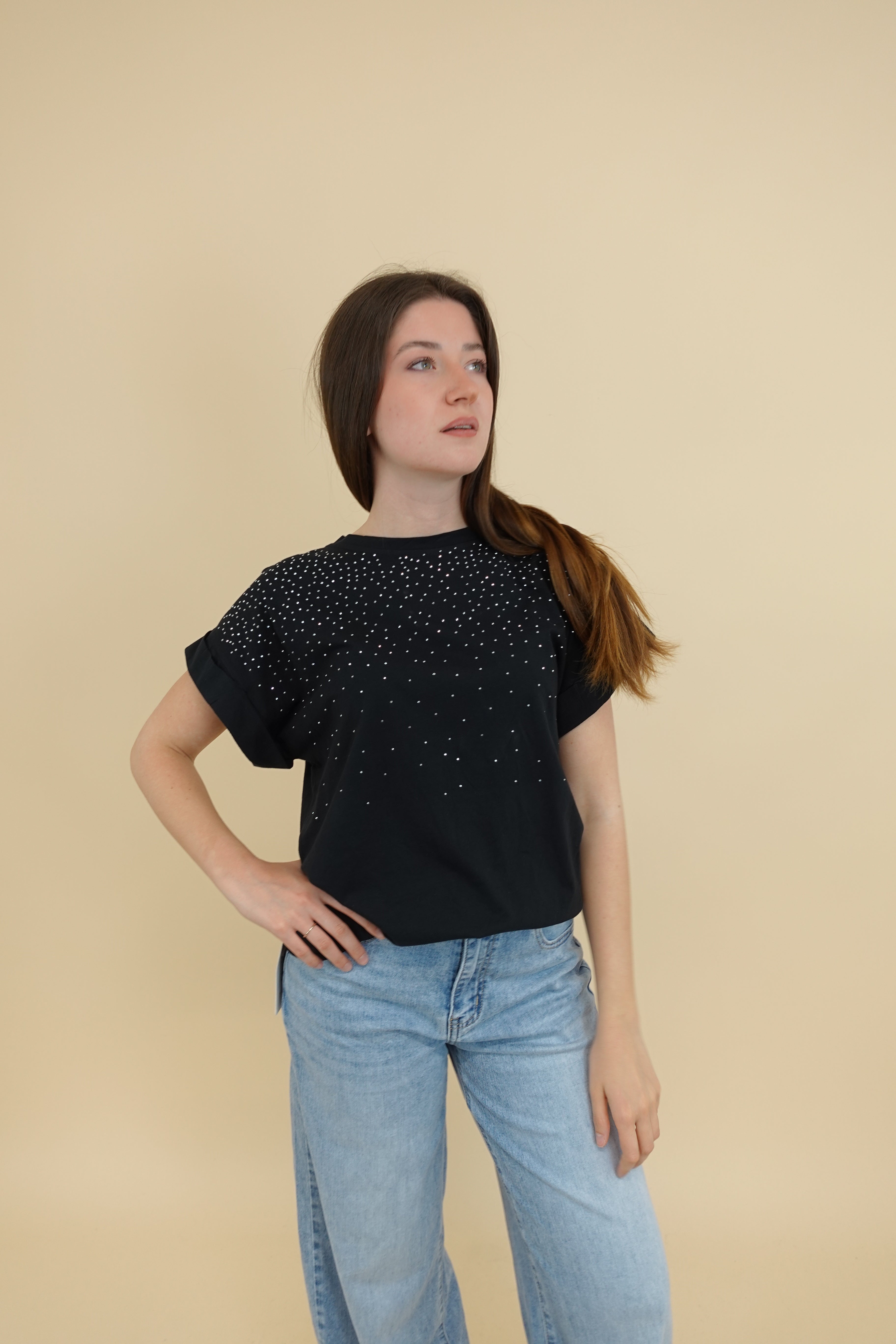 T-shirt Brillo Nera