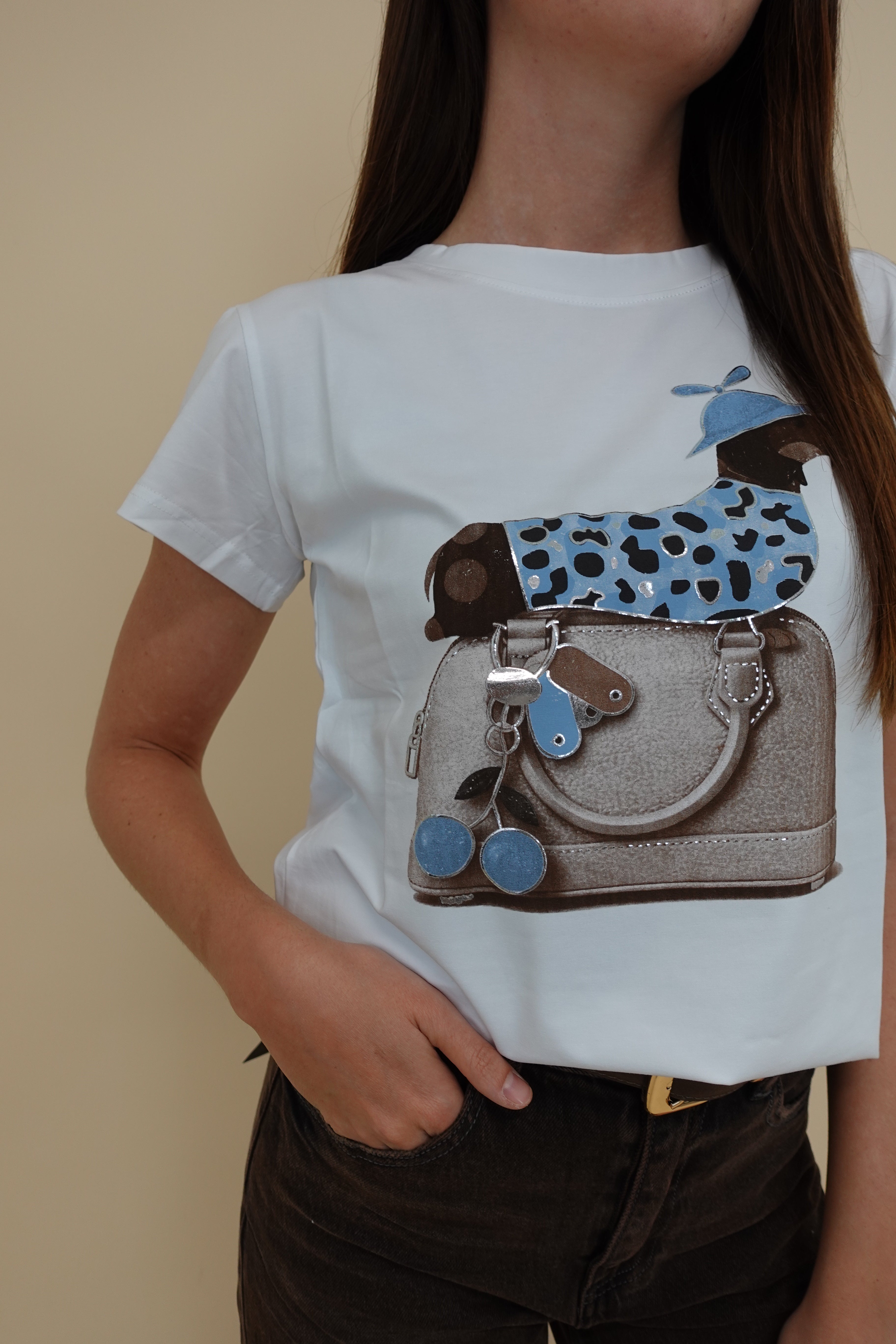 T-shirt Cappello Azzurra