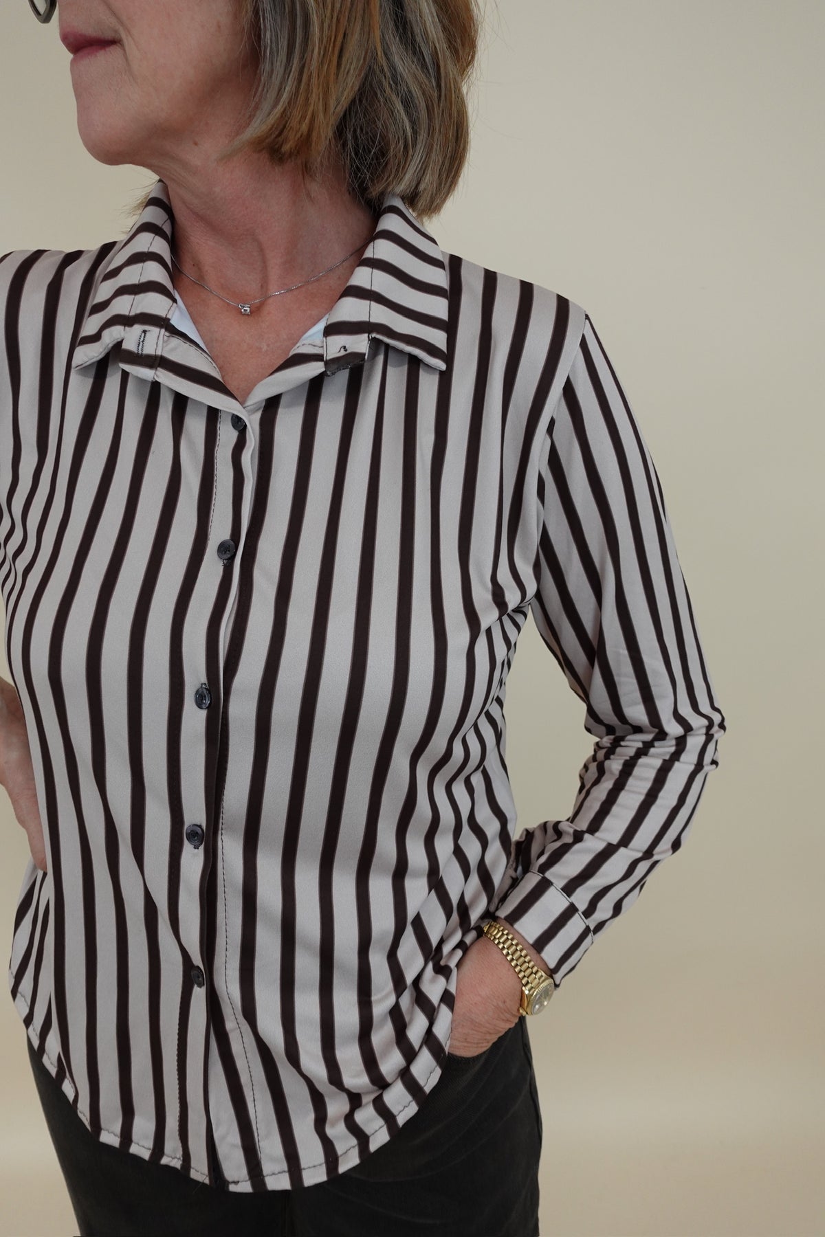 Camicia Matilde Beige