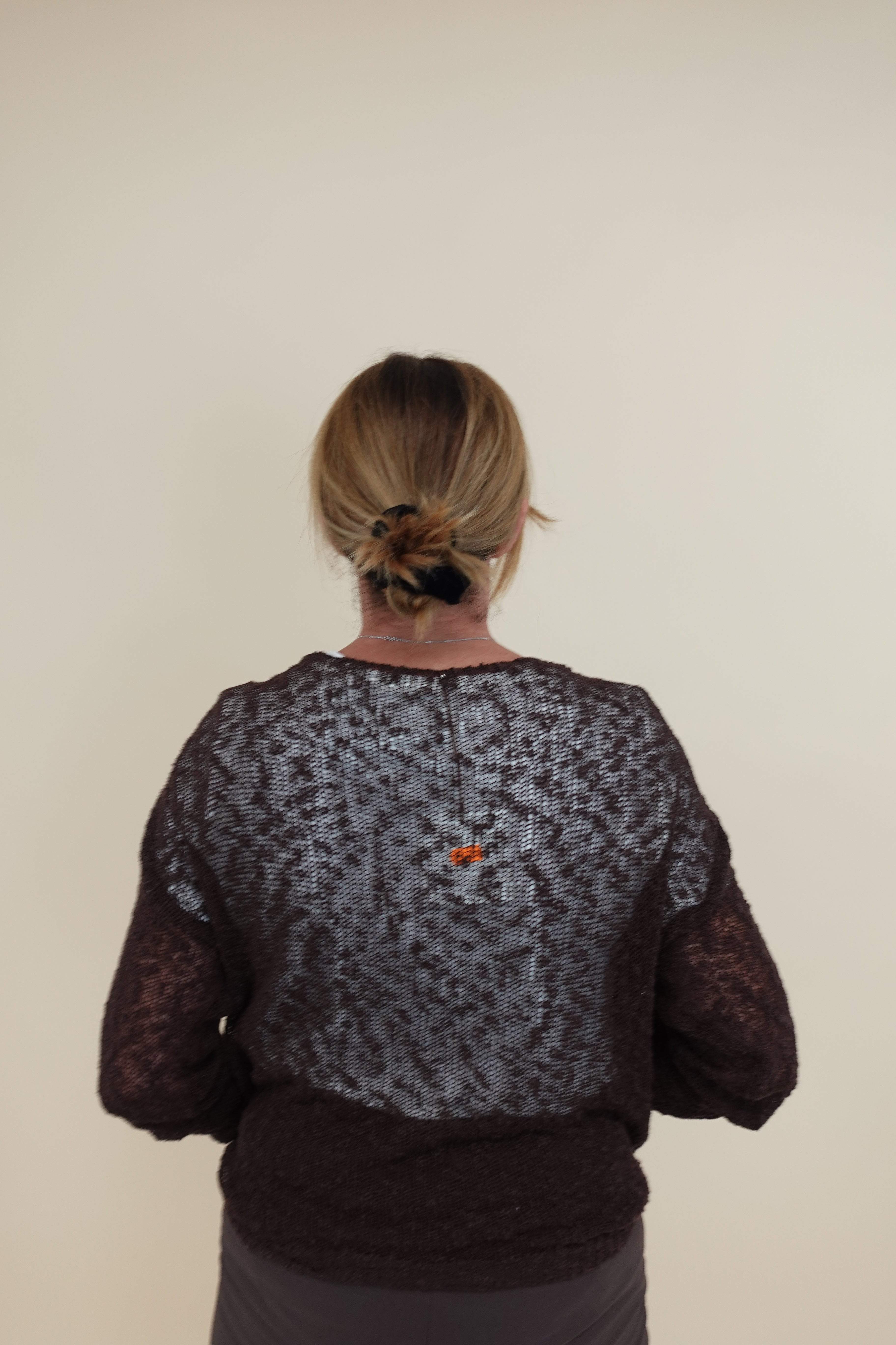 Cardigan Canazei Marrone