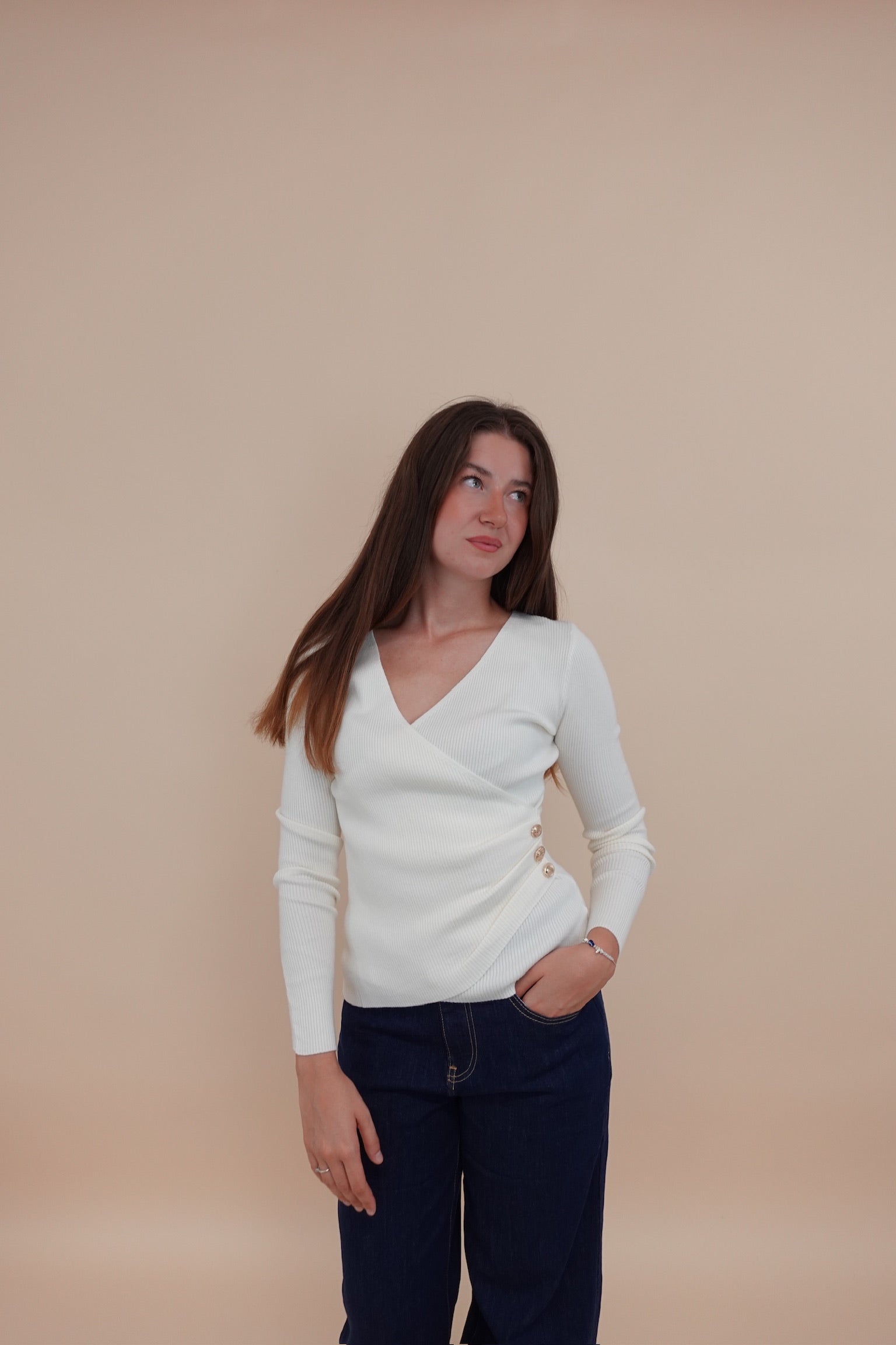 Maglioncino Elisabetta Bianco