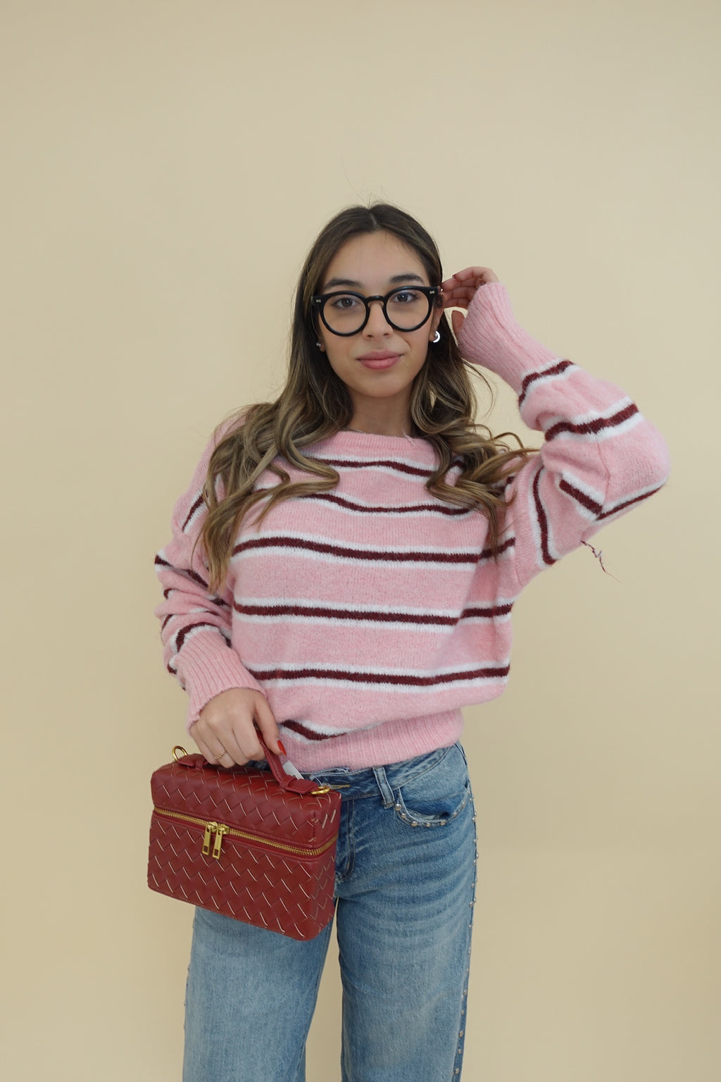 Maglia Beatrice Rosa