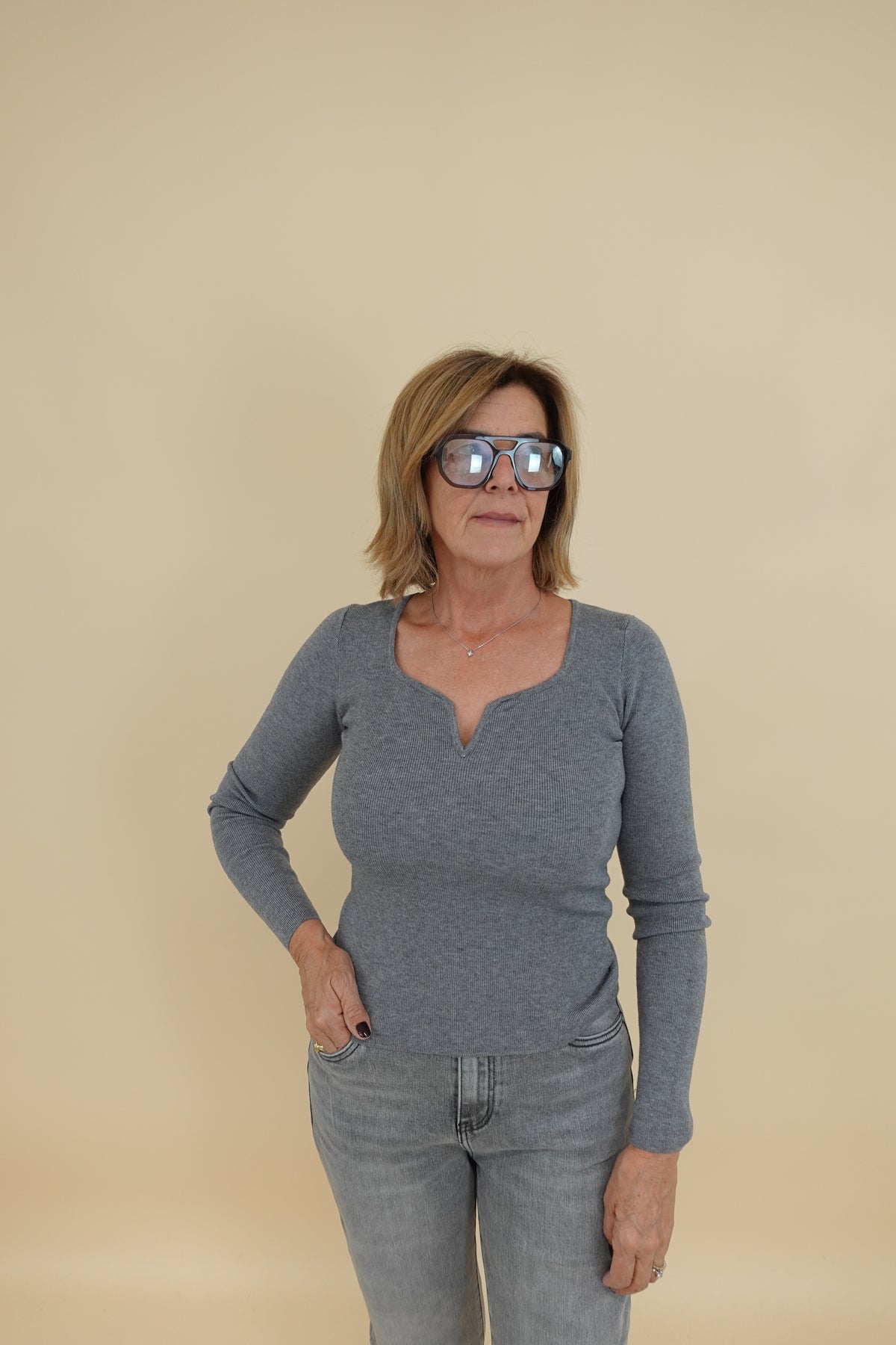 Maglia Elisa Grigio