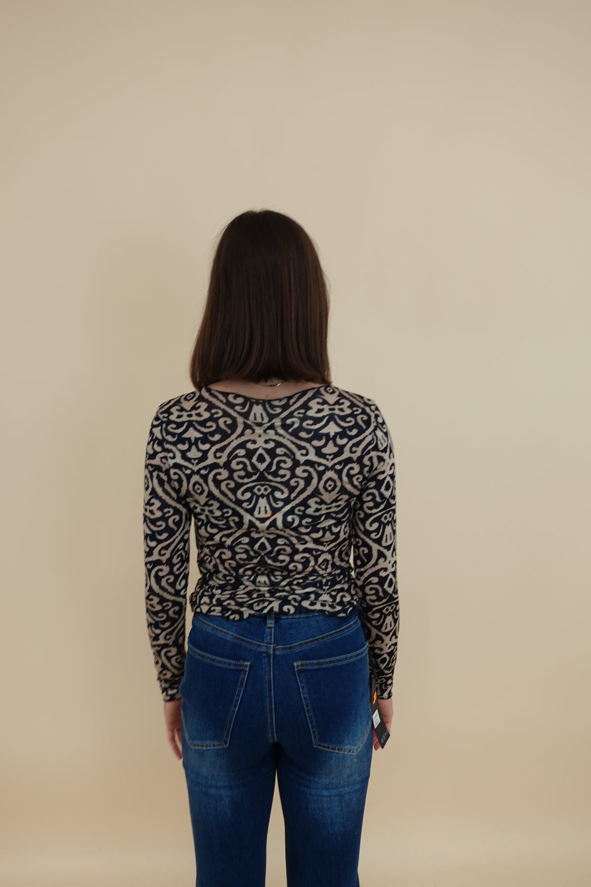 Maglia Cashmere Blend Blu