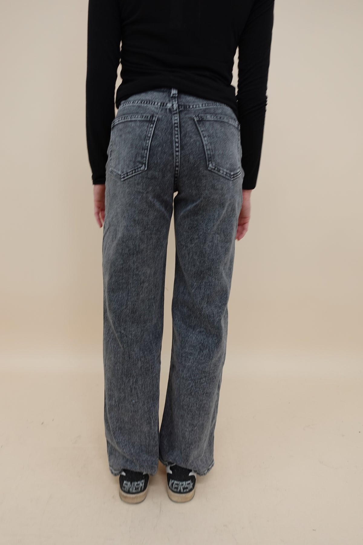Jeans Palazzo Grigio