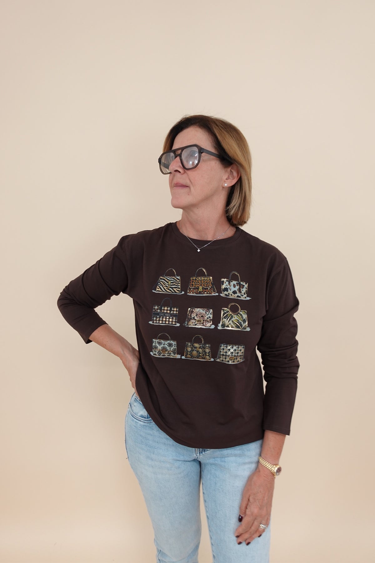 Maglia Borse Brown