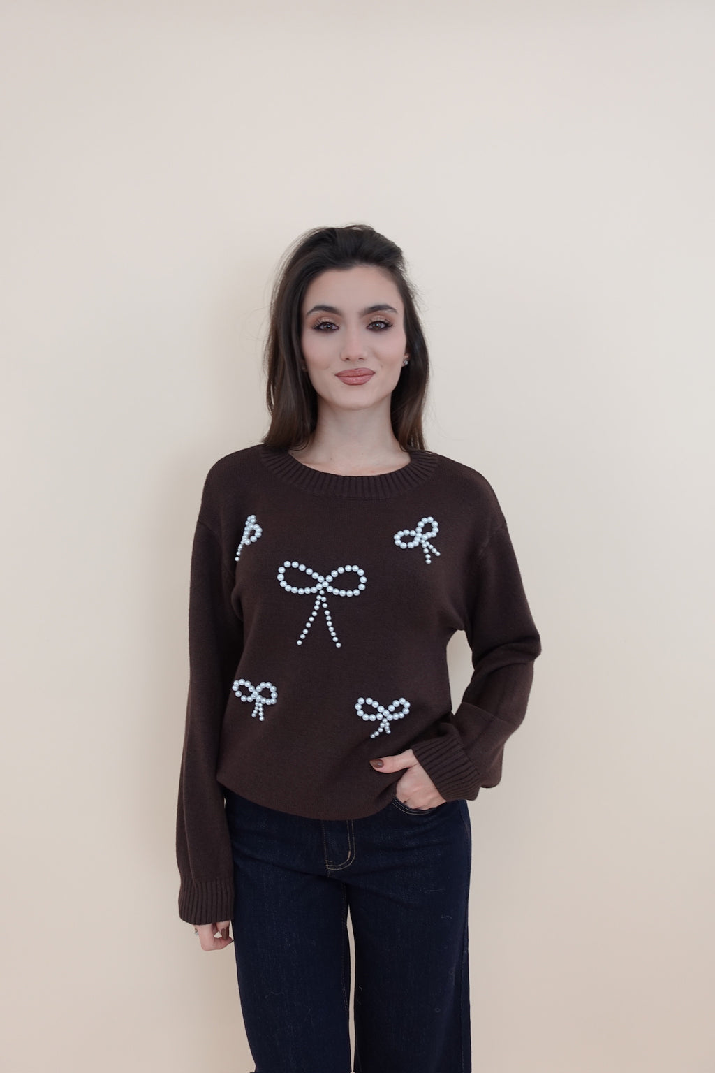 Maglione Grazia Marrone
