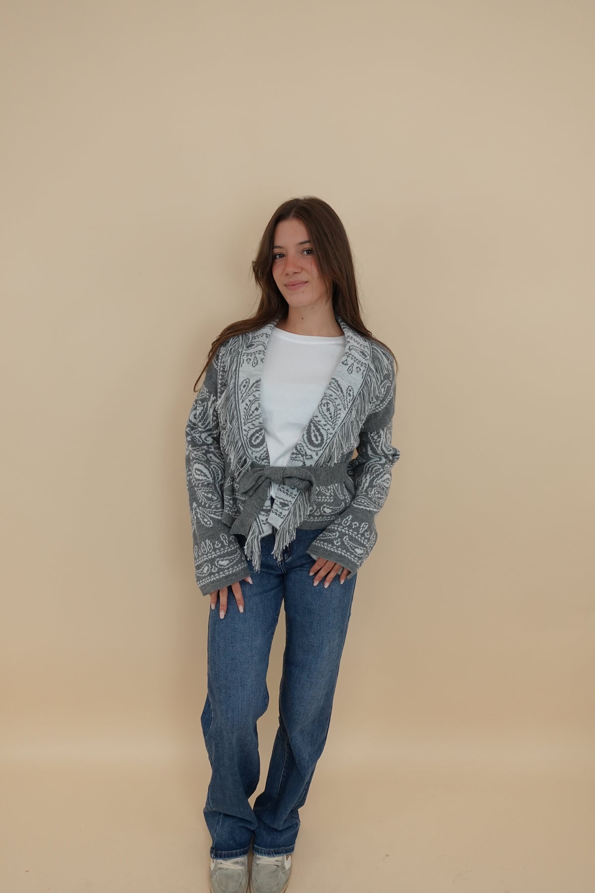 Cardigan Ortisei Grigio