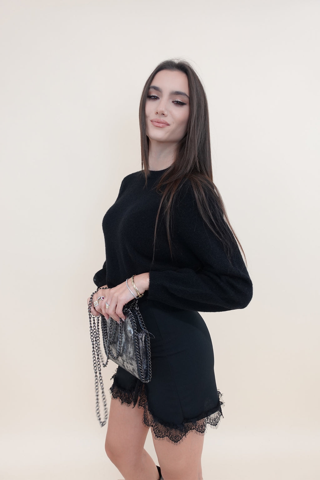 Maglione Vanessa Nero