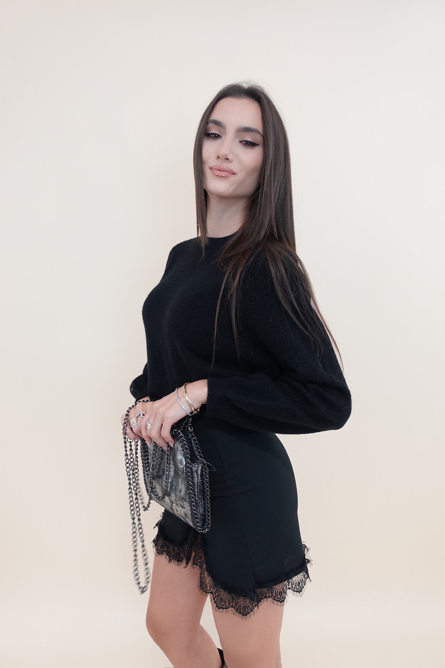 Maglione Vanessa Nero