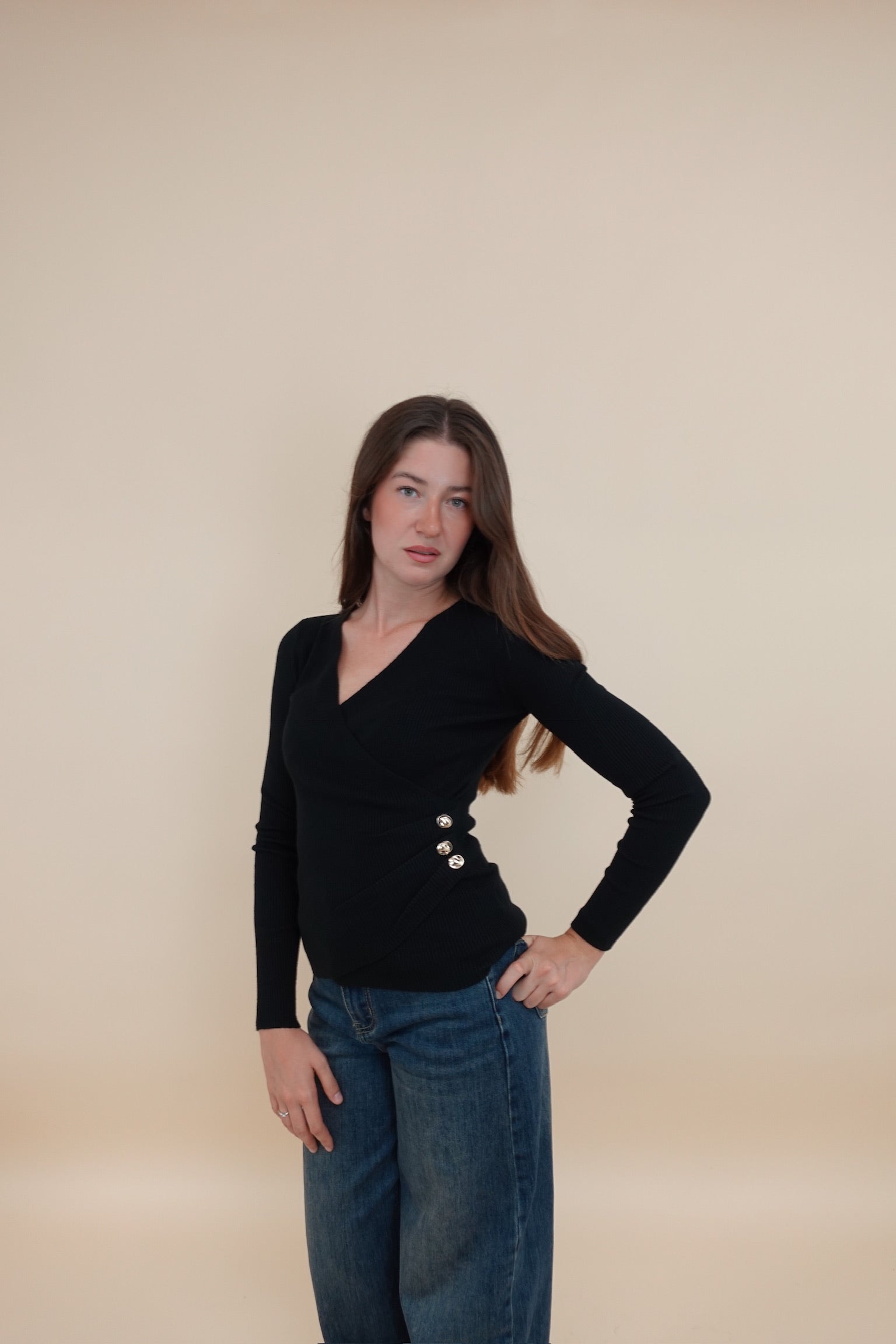 Maglioncino Elisabetta Nero