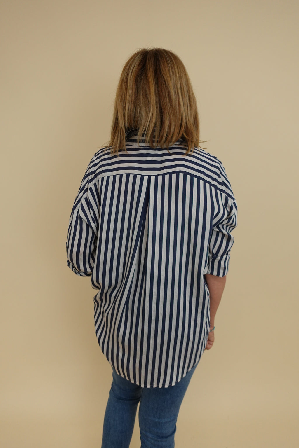 Camicia Over Blu