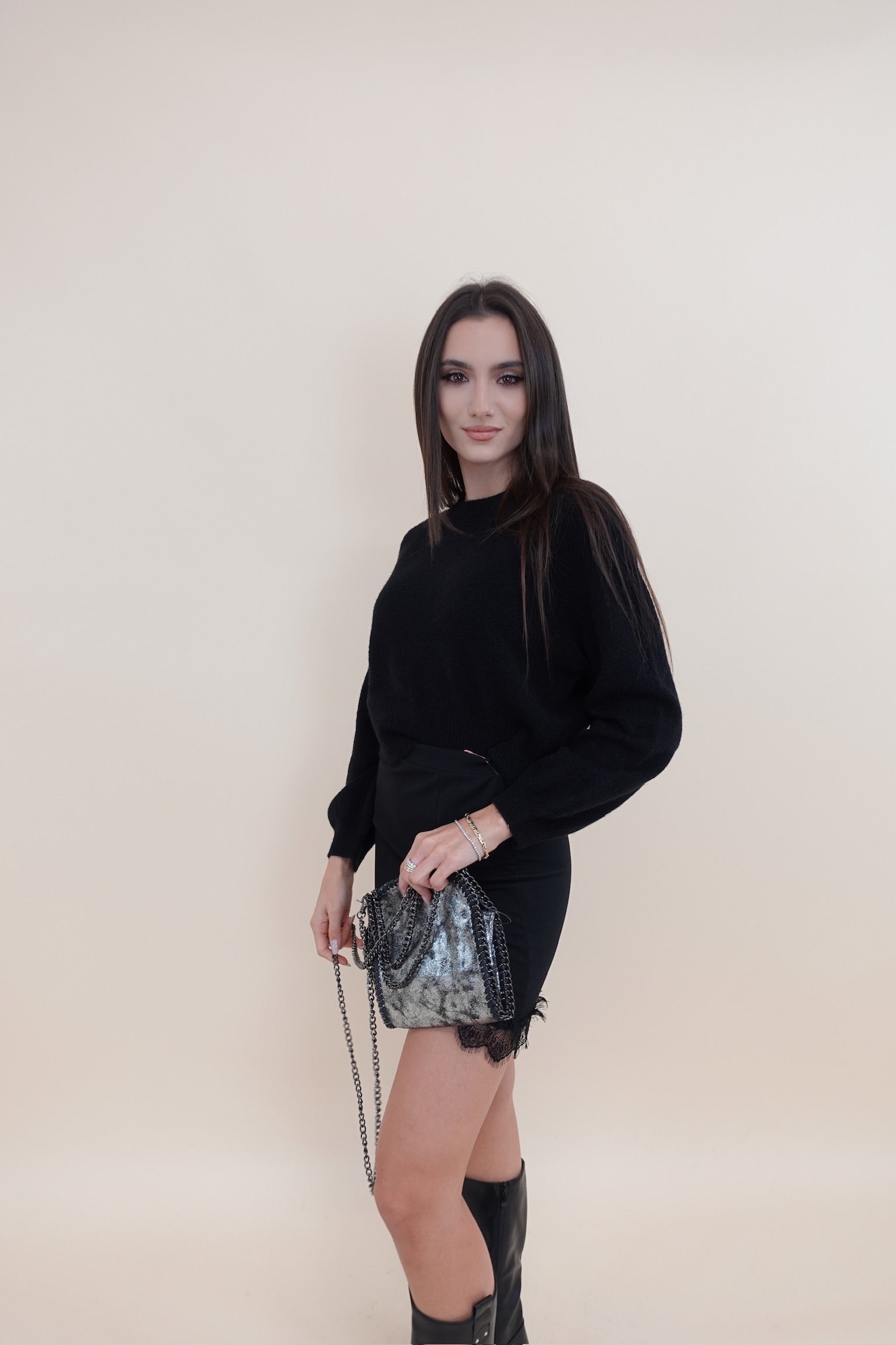 Maglione Vanessa Nero