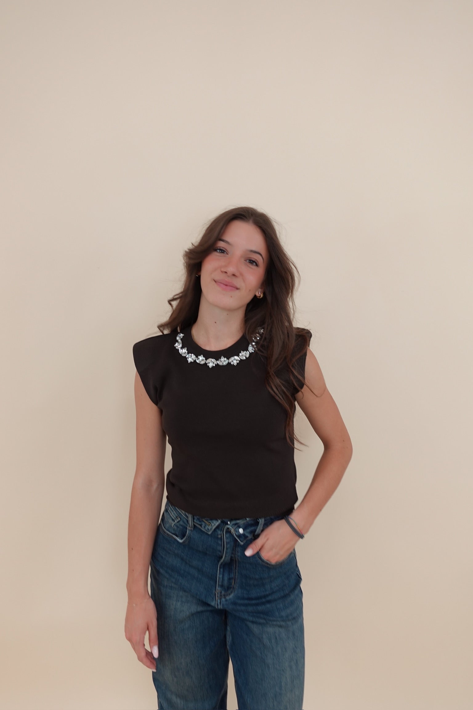 Maglia Brillo Marrone