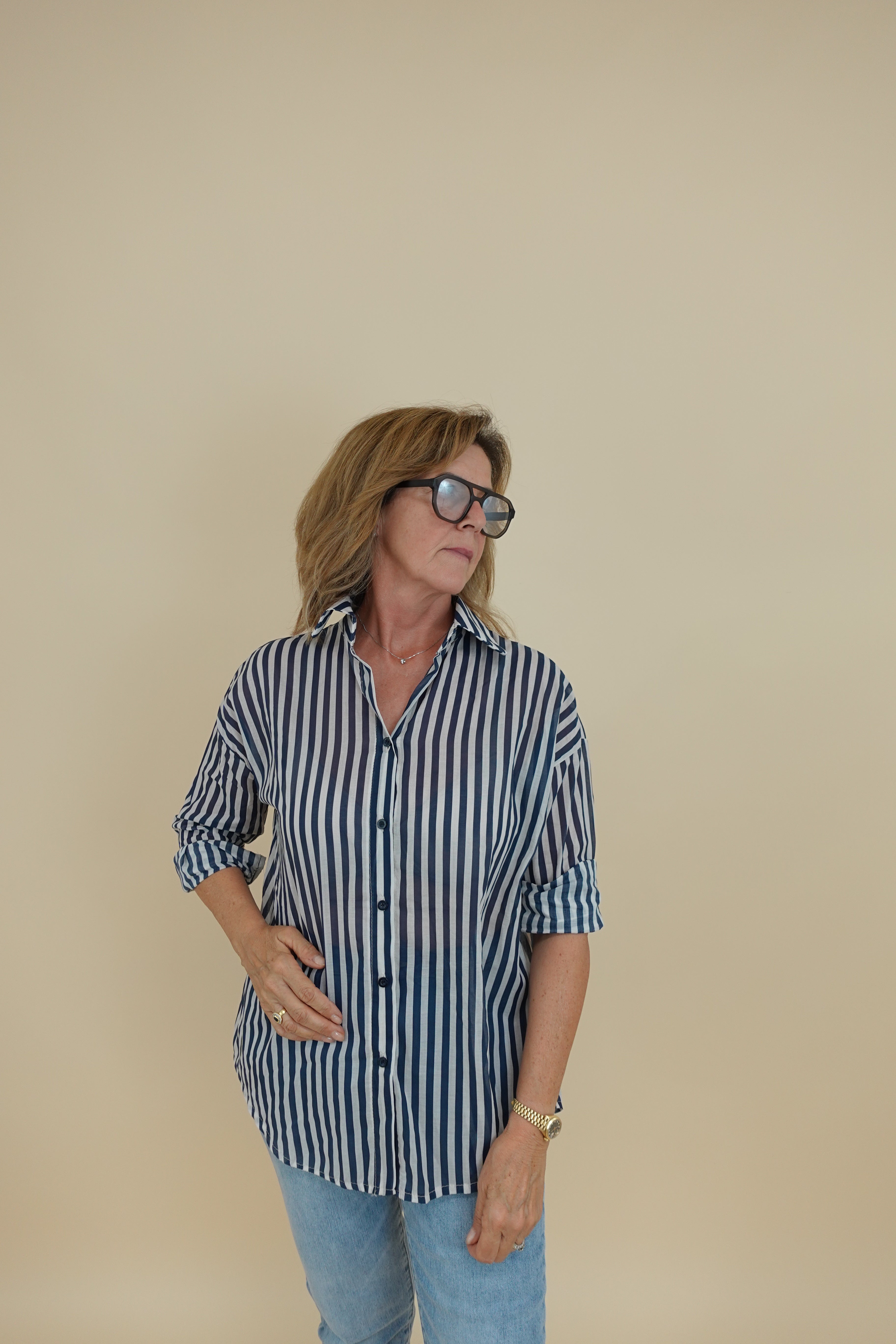 Camicia Elena blu