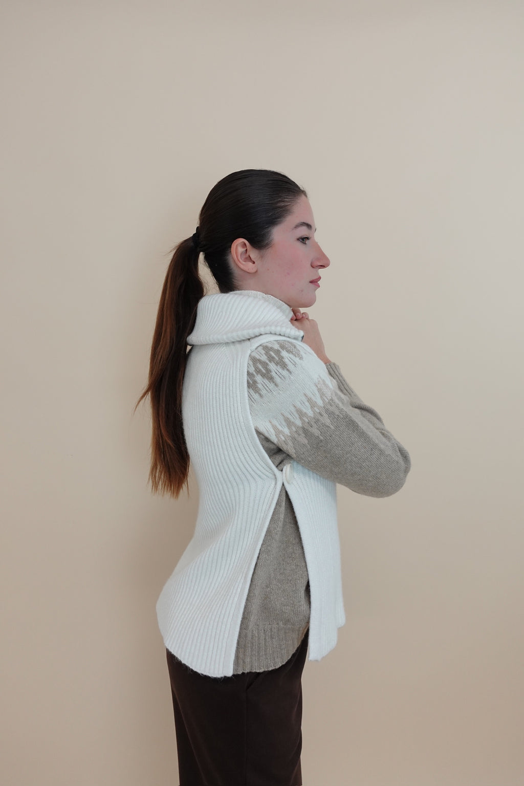 Gilet Mountain Panna