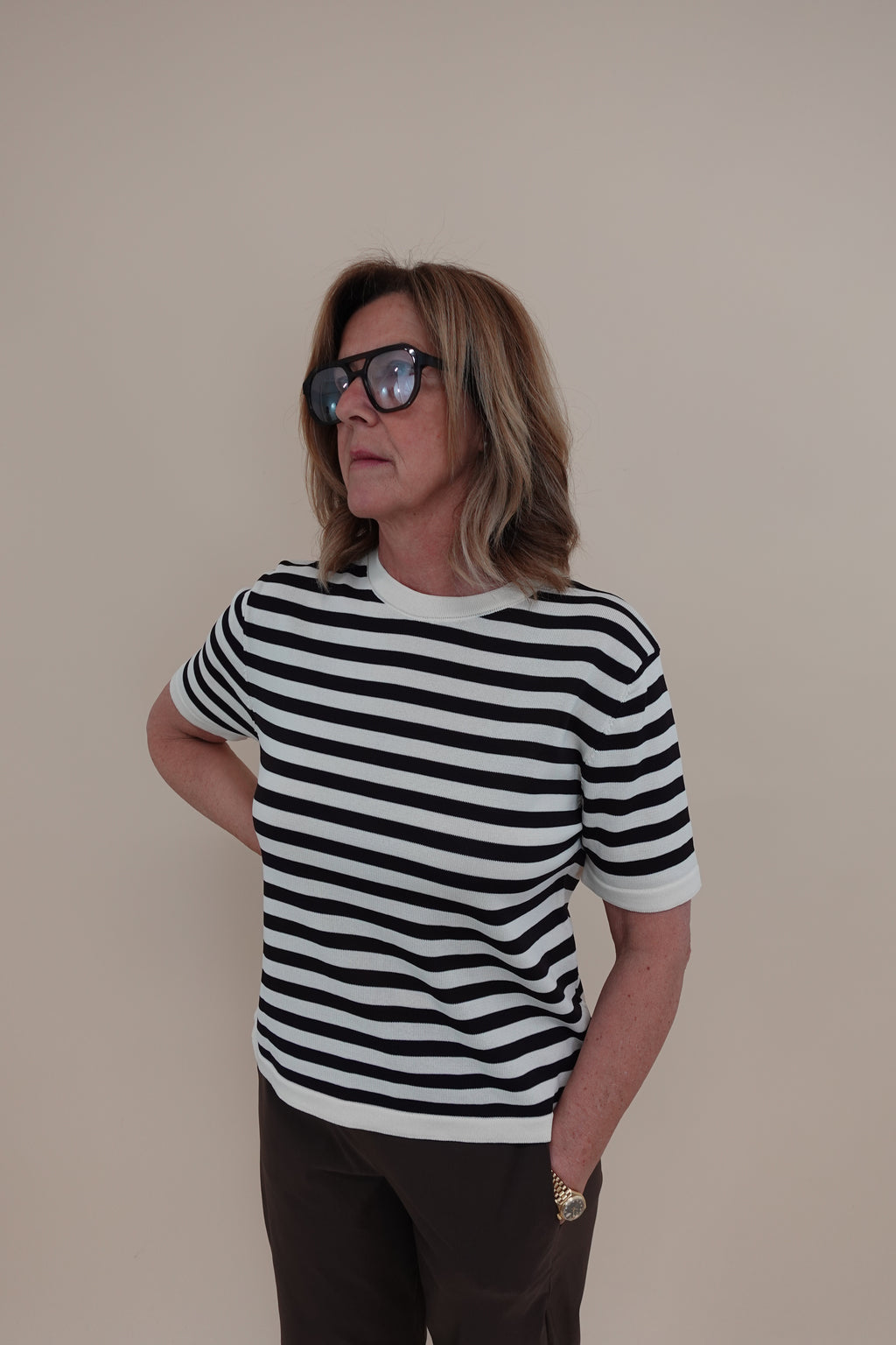 Maglia Roberta Marrone