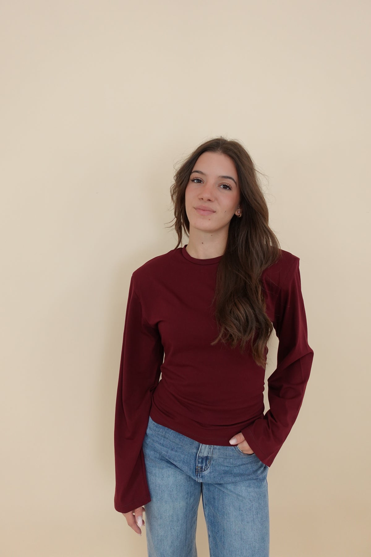 Maglia Emily Bordeaux