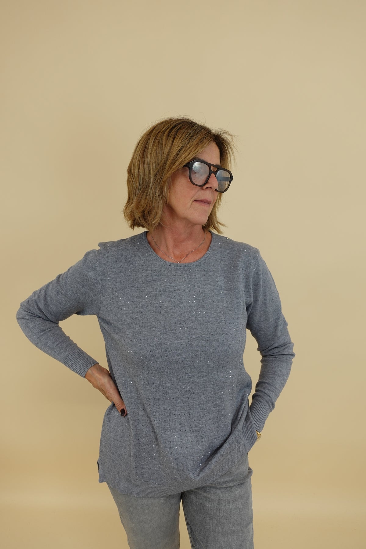 Maglia Shine Grigio