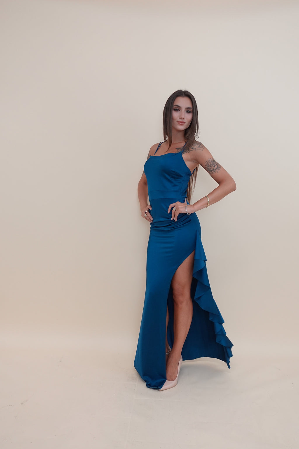 Abito Martina Petrolio