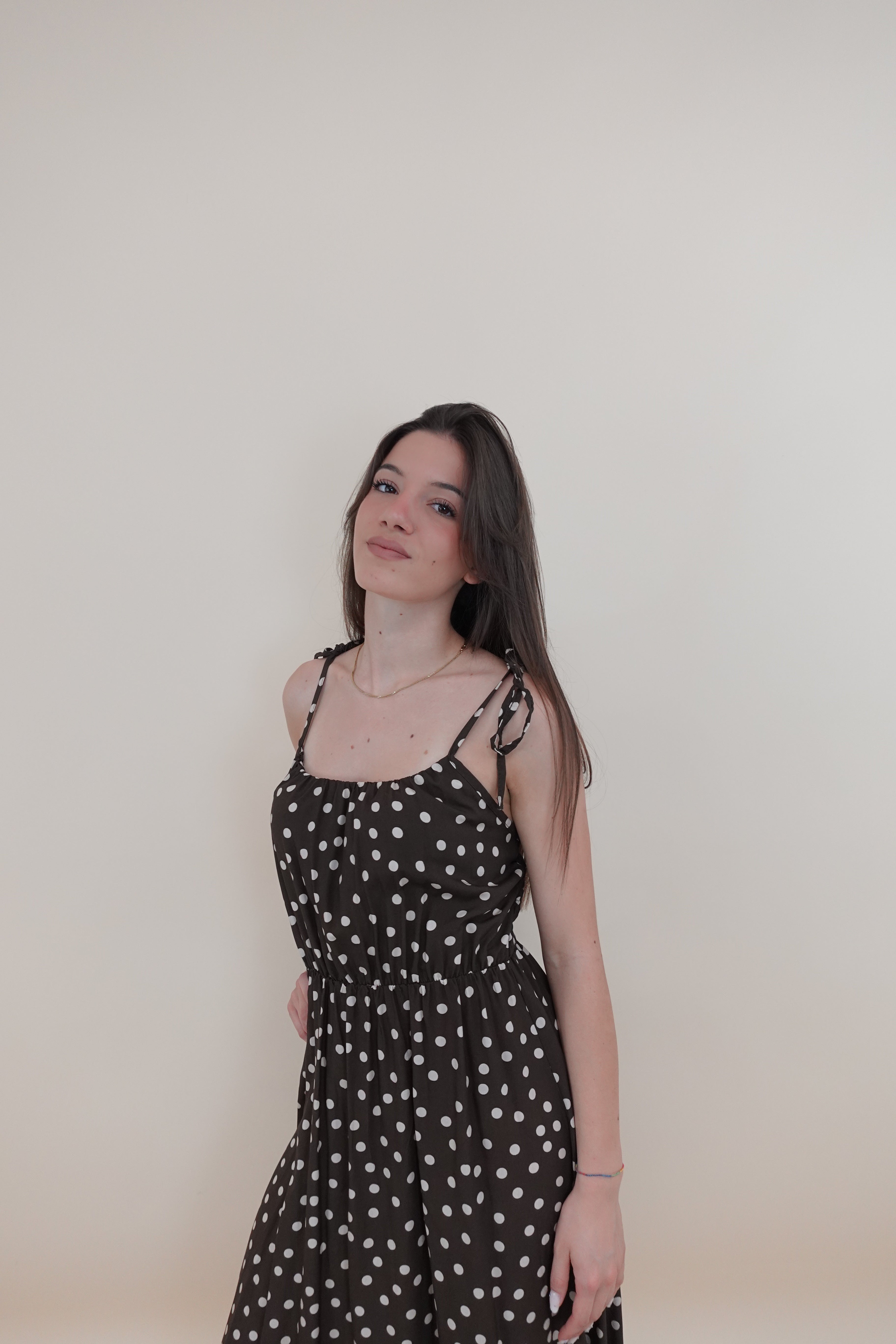 Abito Princess Pois