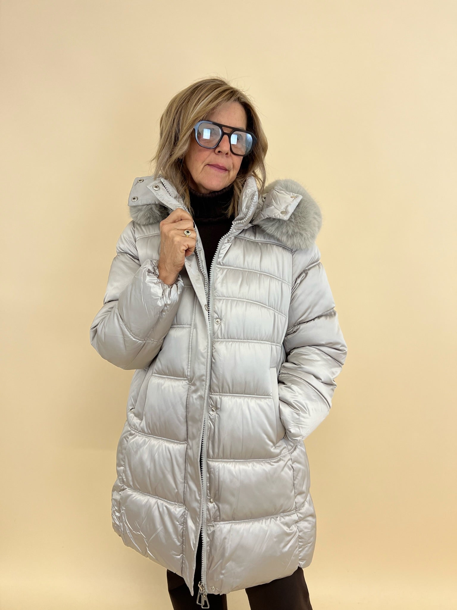 Piumino Lucrezia Beige