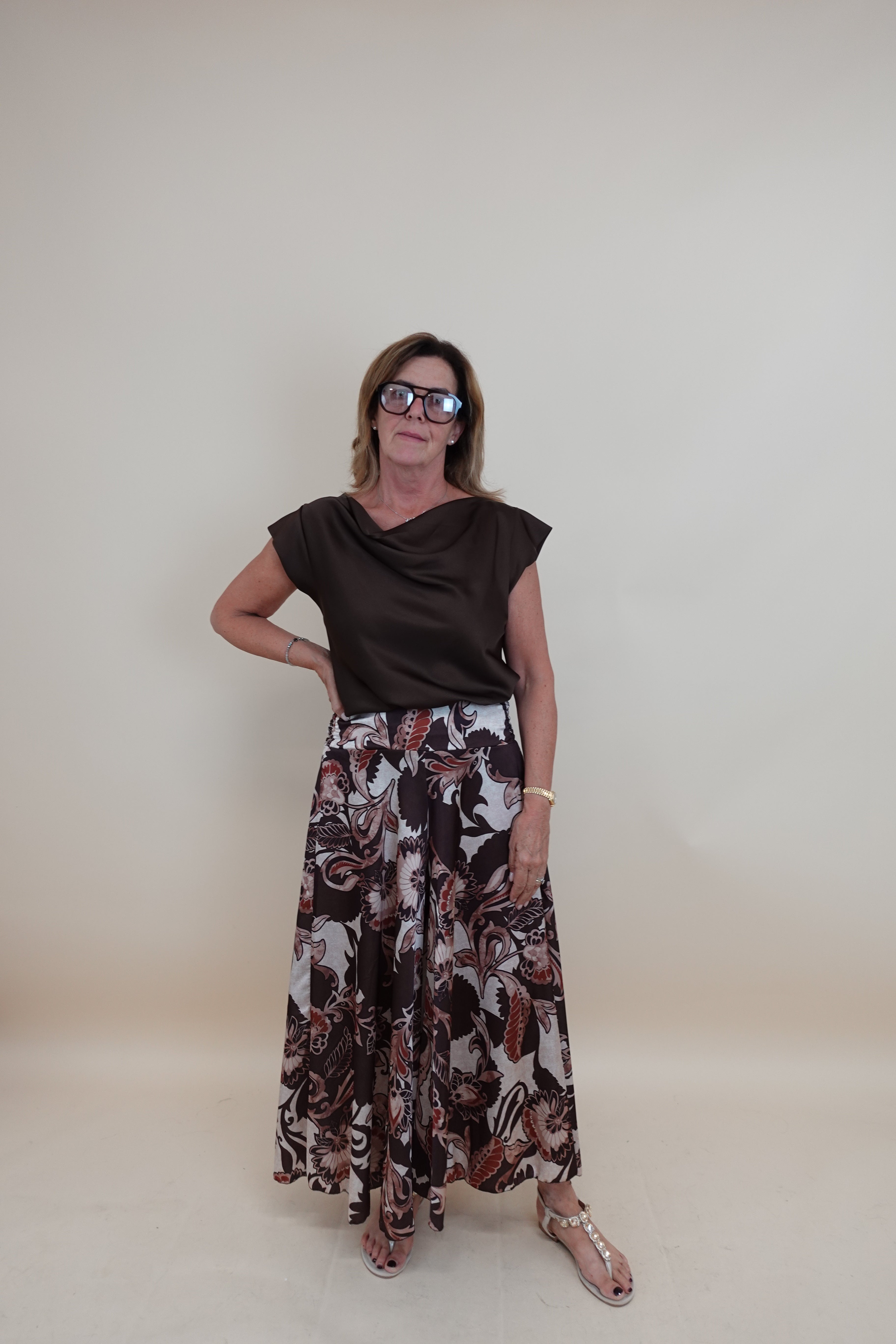 Camicia Amanda Marrone