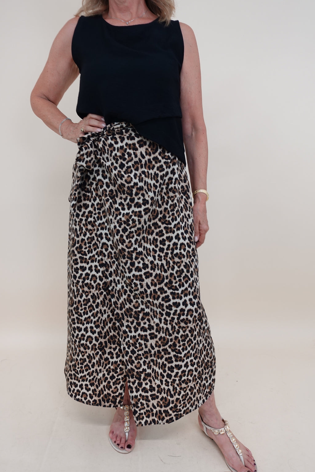 Gonna Pareo Long Leopard