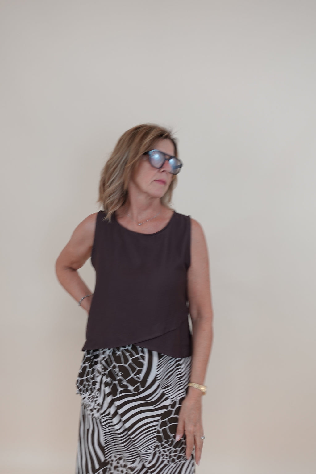 Canotta Virginia Marrone